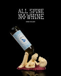 All Spine no Whine Wine Holder — halloween drinkware, view 1, 3D printed by Craft & Press