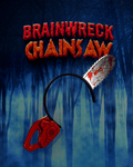 Brainwreck Chainsaw — halloween decor, view 1, 3D printed by Craft & Press