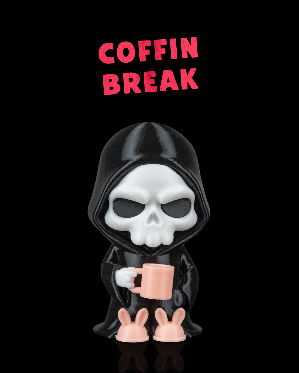 Coffin Break — halloween toy, view 1, 3D printed by Craft & Press