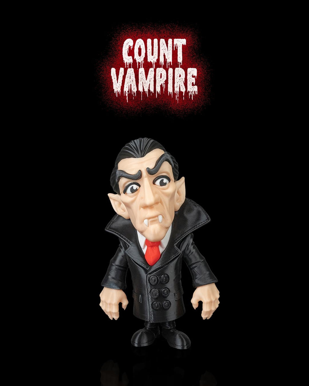 Count Vampire — halloween decor, view 1, 3D printed by Craft & Press