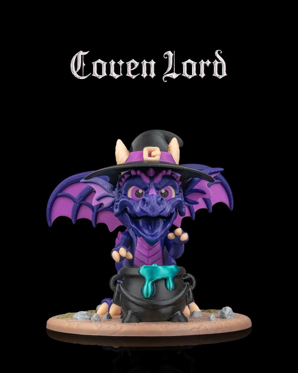 Coven Lord — halloween toy, view 1, 3D printed by Craft & Press