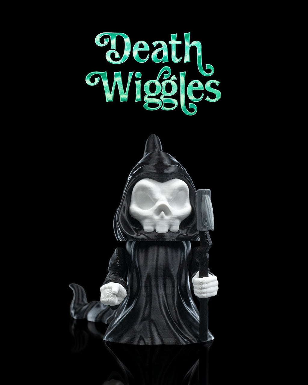 Death wiggles — halloween toy, view 1, 3D printed by Craft & Press