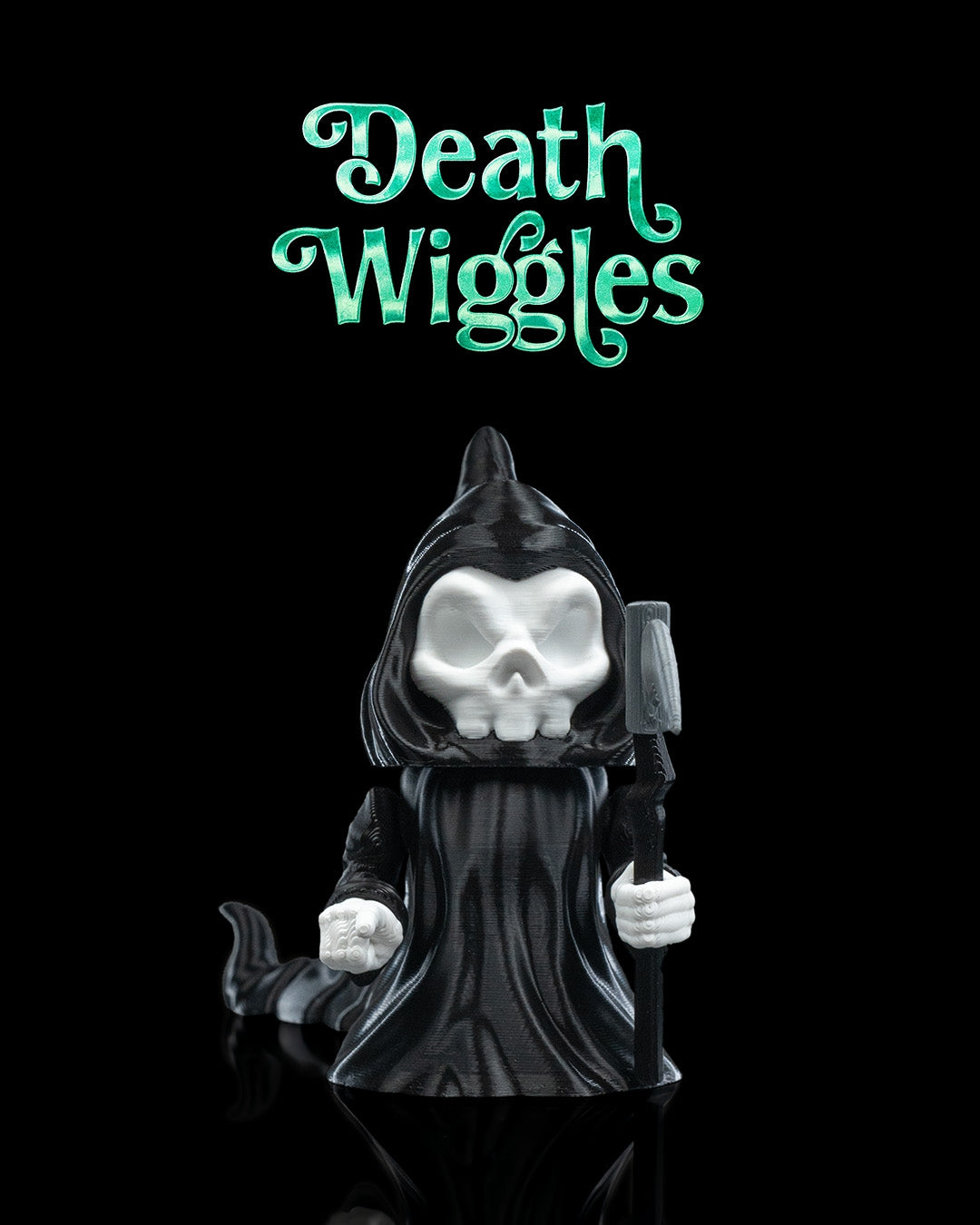 Death wiggles — halloween toy, view 1, 3D printed by Craft & Press