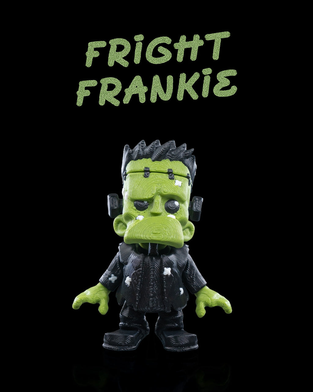 Fright Frankie — halloween toy, view 1, 3D printed by Craft & Press
