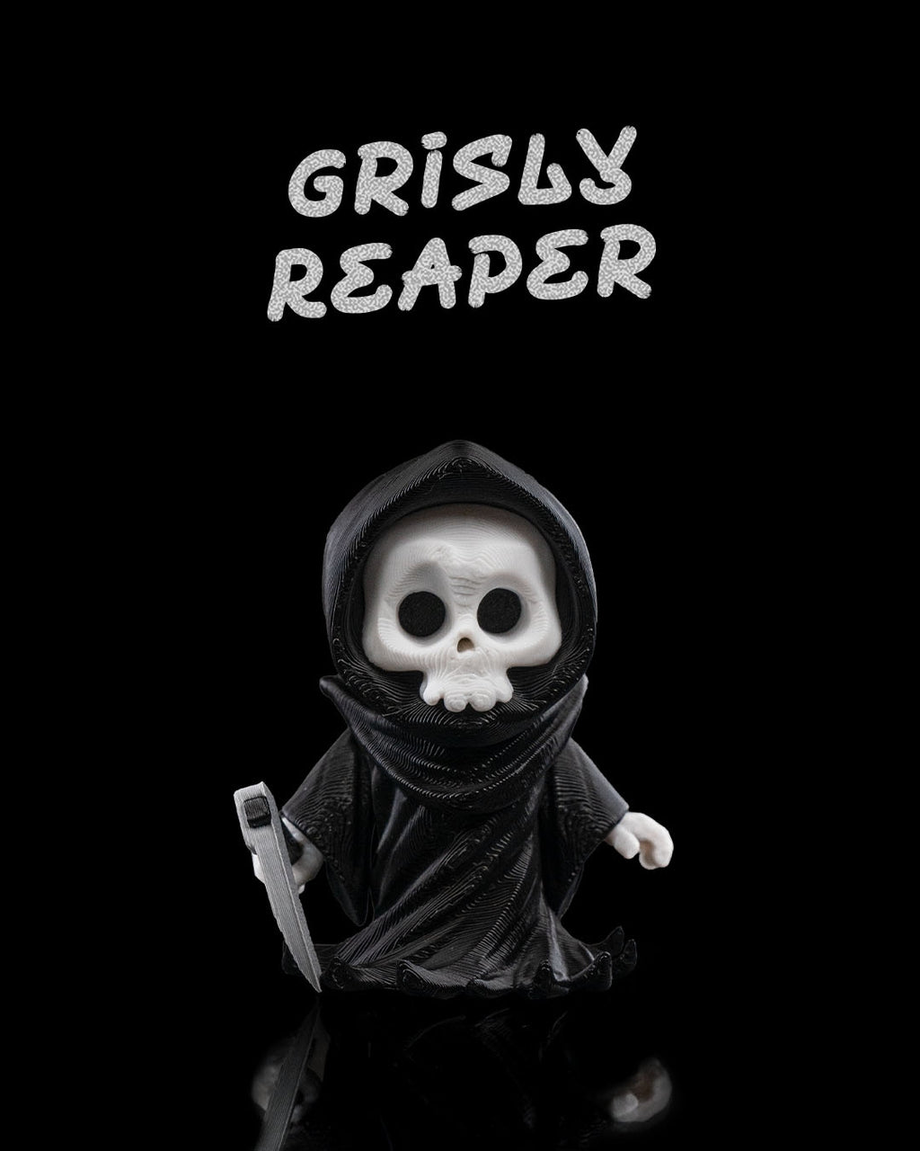 Grisly Reaper — halloween toy, view 1, 3D printed by Craft & Press