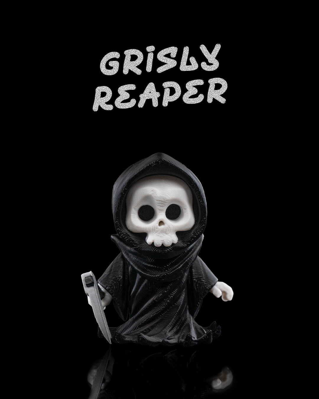 Grisly Reaper — halloween toy, view 1, 3D printed by Craft & Press