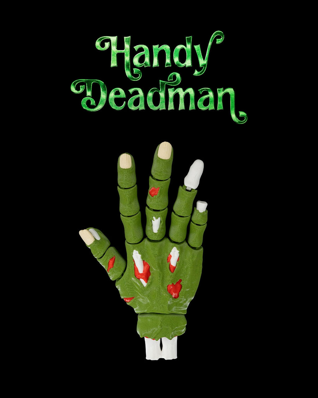 Handy deadman — halloween toy, view 1, 3D printed by Craft & Press