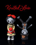 Knitted Love — halloween decor, view 1, 3D printed by Craft & Press