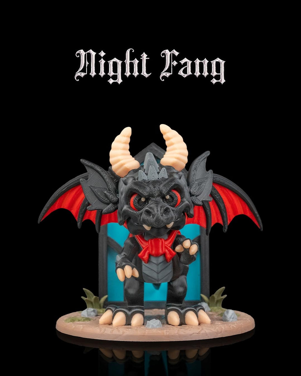 Night Fang — halloween toy, view 1, 3D printed by Craft & Press