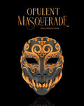 Opulent Masquerade Halloween Mask — halloween mask, view 1, 3D printed by Craft & Press