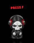 Press F — halloween toy, view 1, 3D printed by Craft & Press