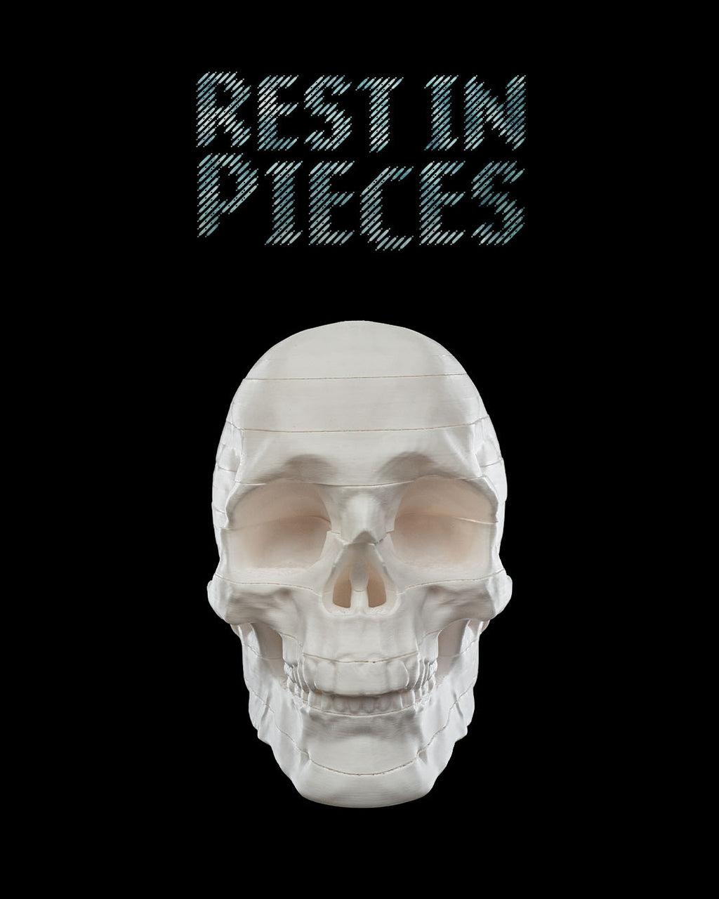 Rest in pieces — halloween decor, view 1, 3D printed by Craft & Press