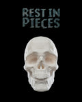 Rest in pieces — halloween decor, view 1, 3D printed by Craft & Press
