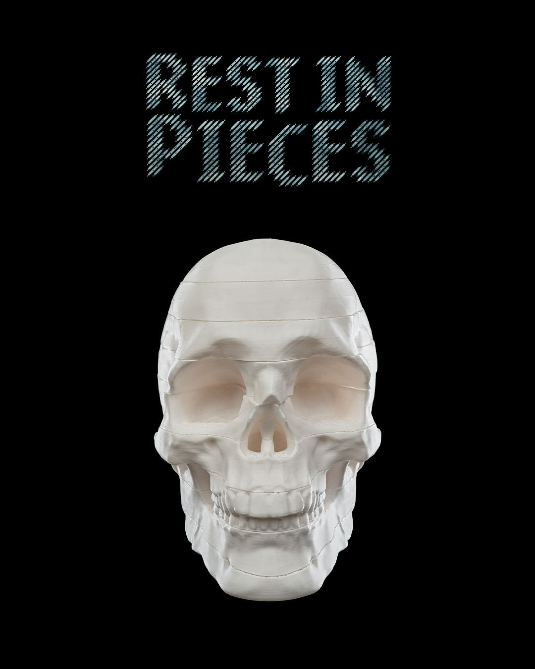 Rest in pieces — halloween decor, view 1, 3D printed by Craft & Press