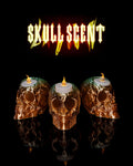 Skull Scent Candle Mold — halloween decor, view 1, 3D printed by Craft & Press