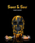 Sweet and Sour Candy Bucket — halloween candy holder, view 1, 3D printed by Craft & Press