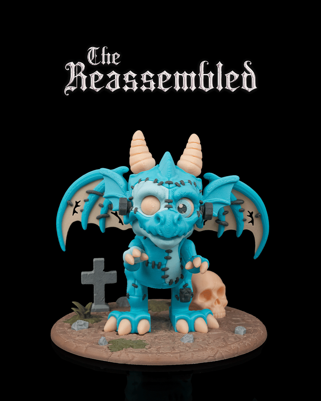 The Reassembled — halloween toy, view 1, 3D printed by Craft & Press