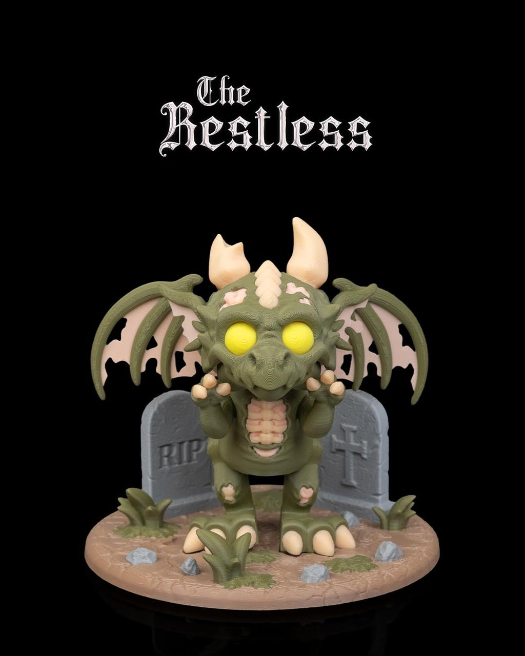 The Restless — halloween toy, view 1, 3D printed by Craft & Press
