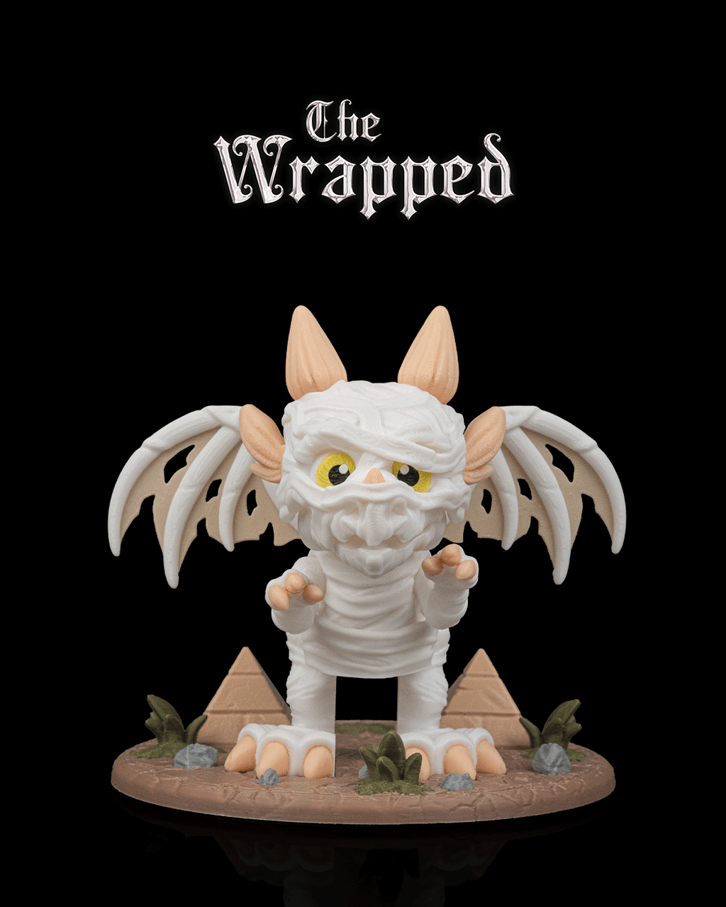 The Wrapped — halloween toy, view 1, 3D printed by Craft & Press