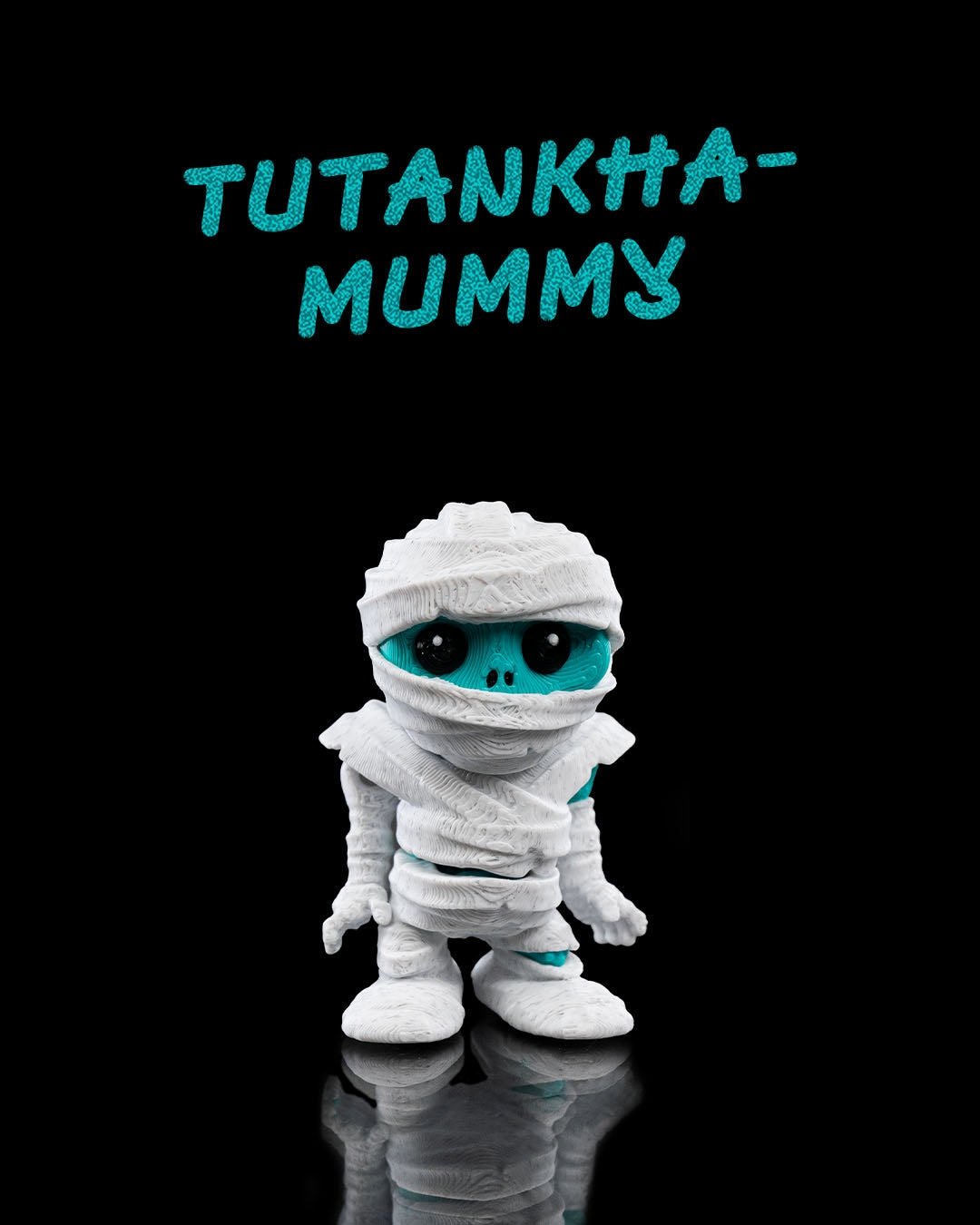 Tutankha-mummy — halloween toy, view 1, 3D printed by Craft & Press