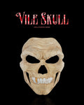 Vile Skull Halloween Mask — halloween mask, view 1, 3D printed by Craft & Press