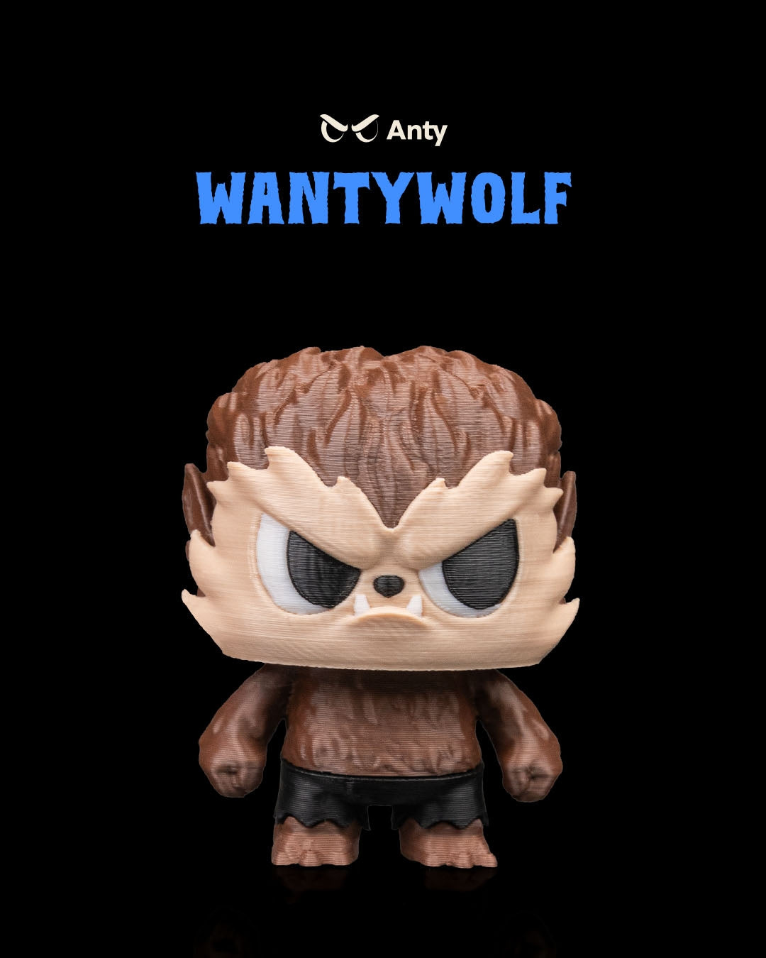 Wantywolf — halloween toy, view 1, 3D printed by Craft & Press