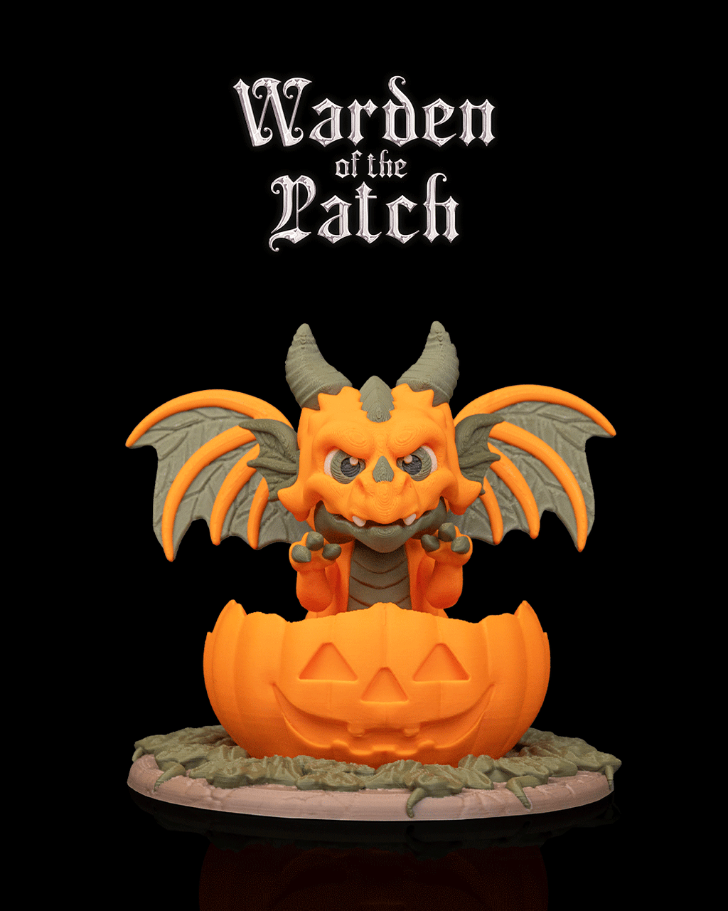 Warden of the Patch — halloween toy, view 1, 3D printed by Craft & Press