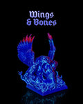Wings and Bones — halloween decor, view 1, 3D printed by Craft & Press
