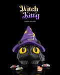 Witch Kitty Candy Holder — halloween candy holder, view 1, 3D printed by Craft & Press