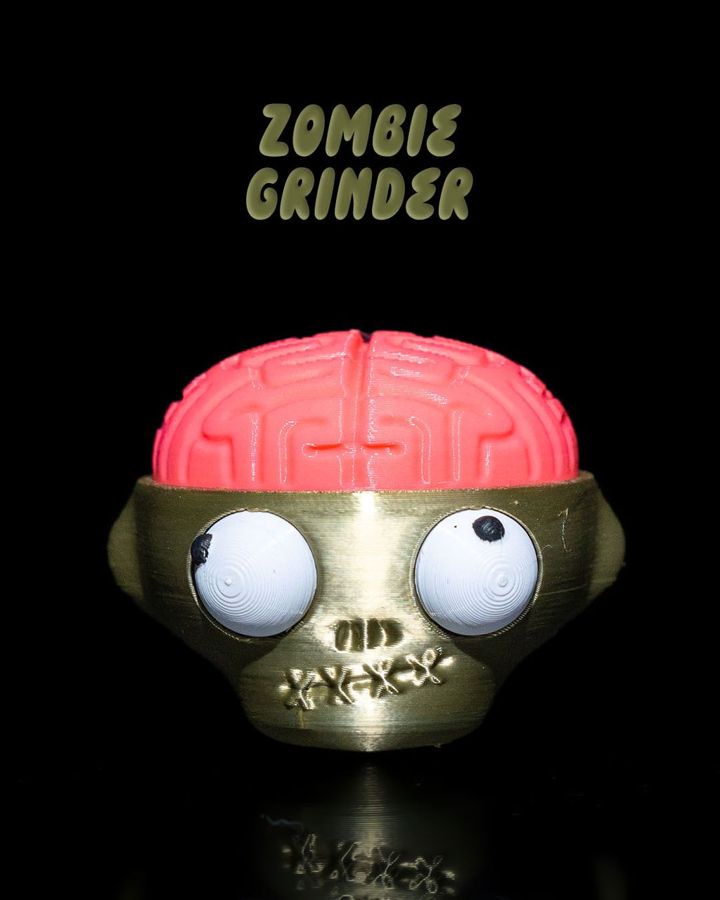 Zombie Grinder — halloween toy, view 1, 3D printed by Craft & Press