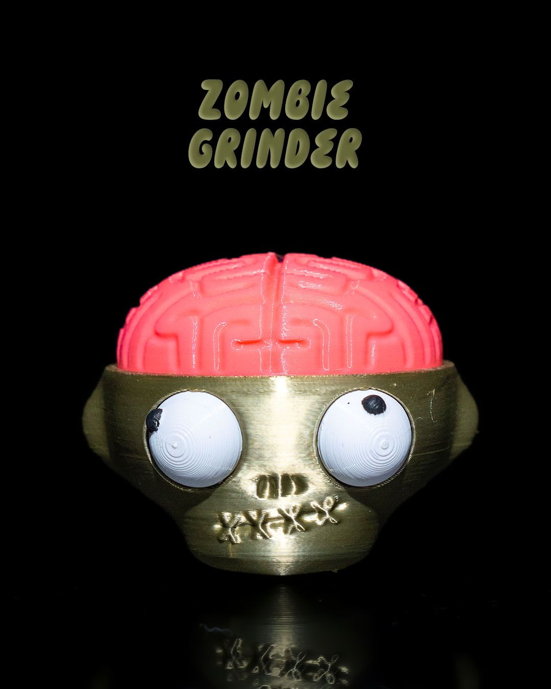 Zombie Grinder — halloween toy, view 1, 3D printed by Craft & Press