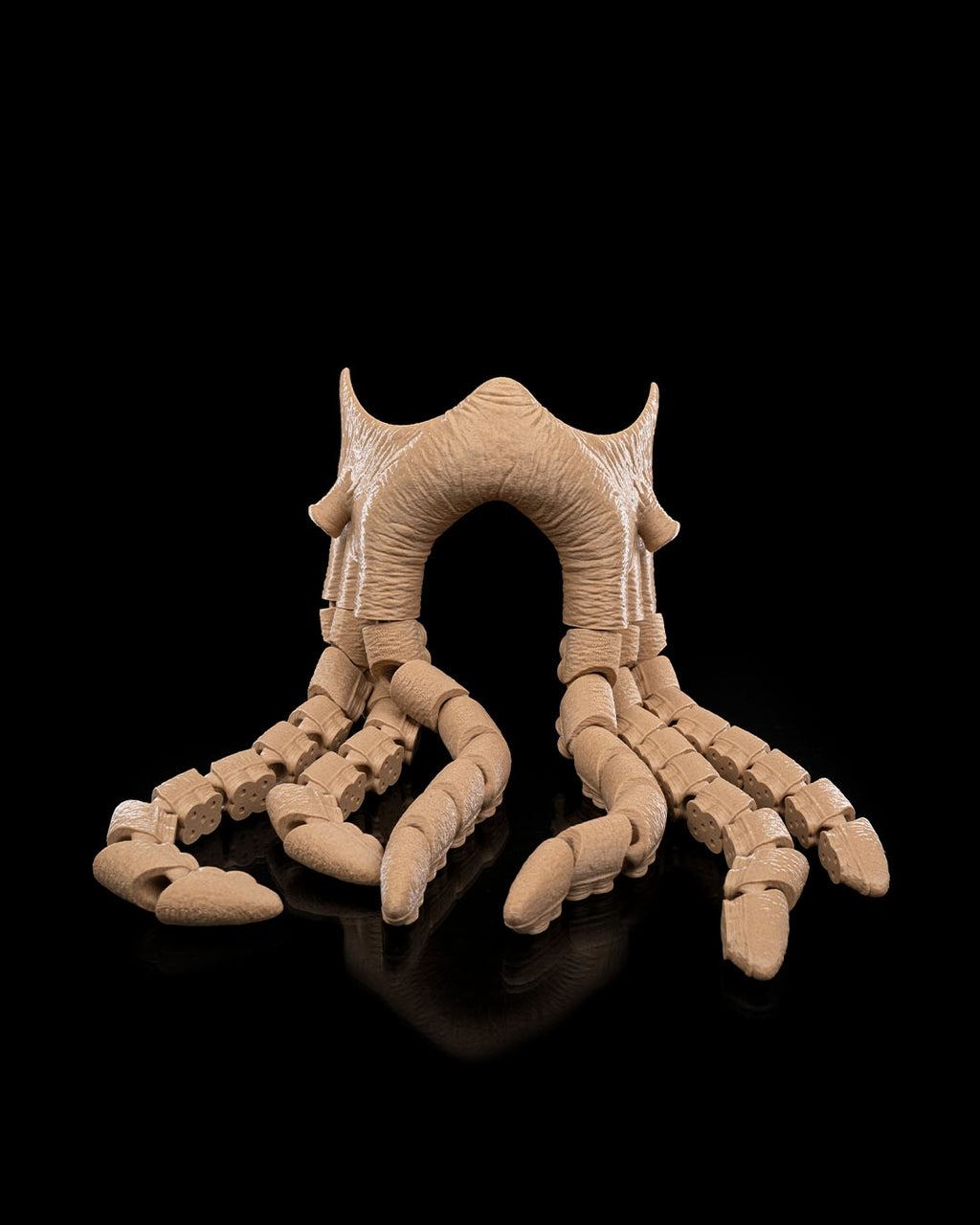 Abyssal Tentacles Halloween Mask — halloween mask, view 2, 3D printed by Craft & Press