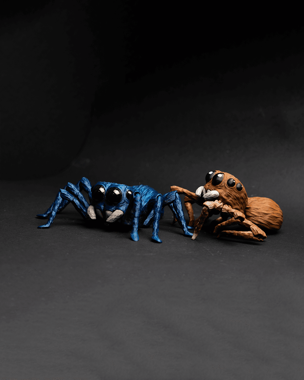 Articulated Itsy Bitsy Spider — halloween toy, view 2, 3D printed by Craft & Press