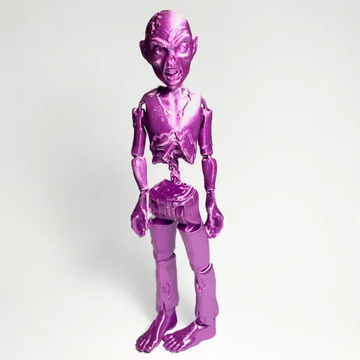 Articulated Zombie — halloween toy, view 2, 3D printed by Craft & Press
