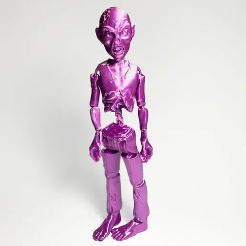 Articulated Zombie — halloween toy, view 2, 3D printed by Craft & Press