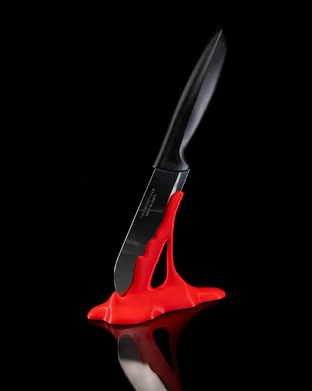 Bloody Sharp Knife Holder — halloween decor, view 2, 3D printed by Craft & Press