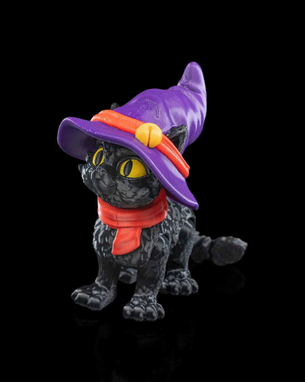 Cat in a hat — halloween toy, view 2, 3D printed by Craft & Press