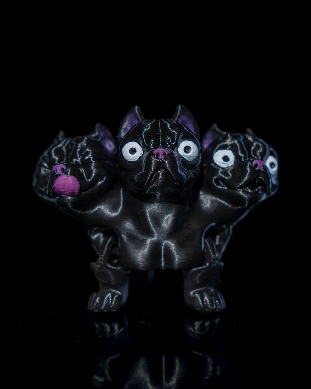 Cerberus Dog — halloween toy, view 2, 3D printed by Craft & Press