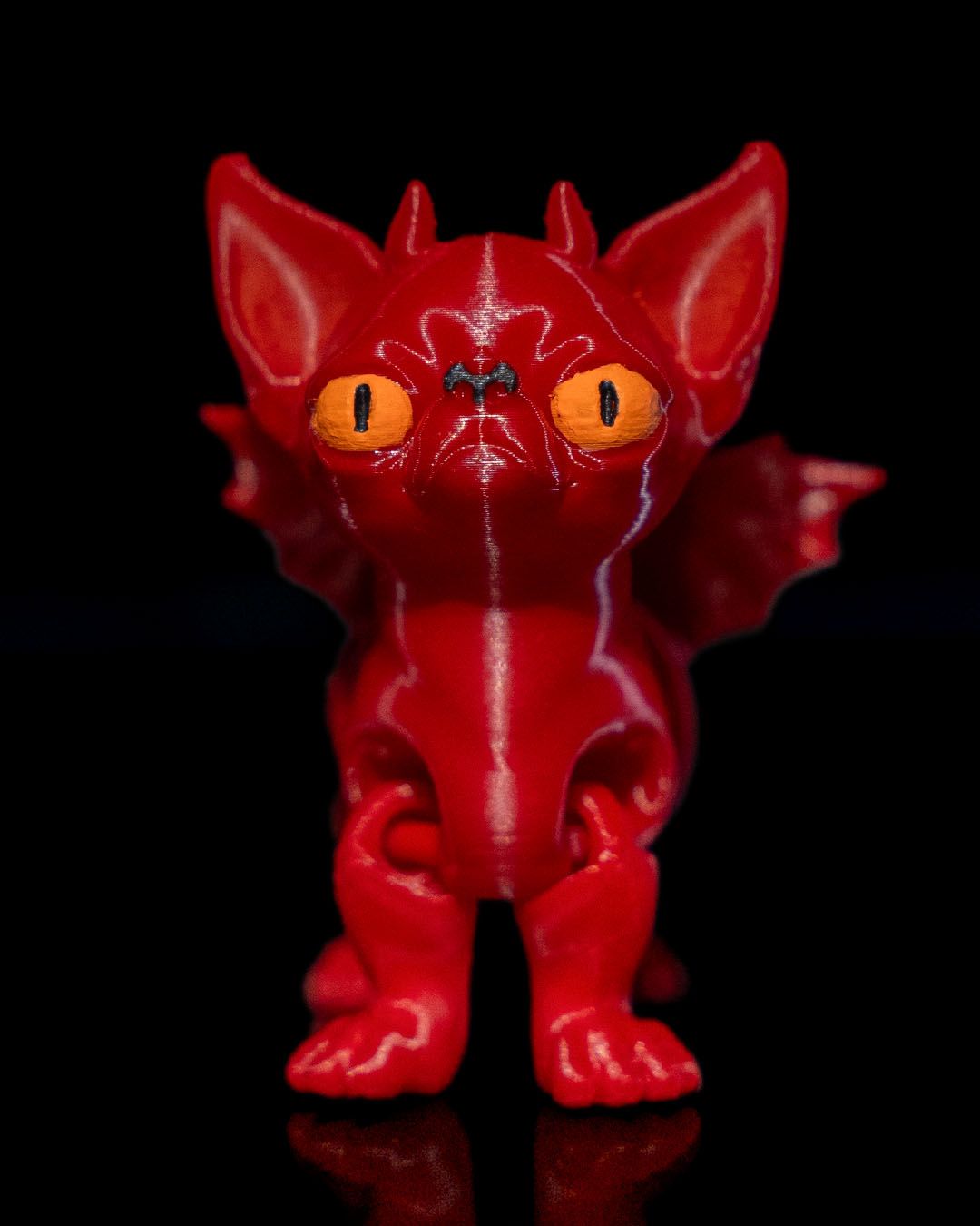 Chihuahua, Demonic Dog — halloween toy, view 2, 3D printed by Craft & Press