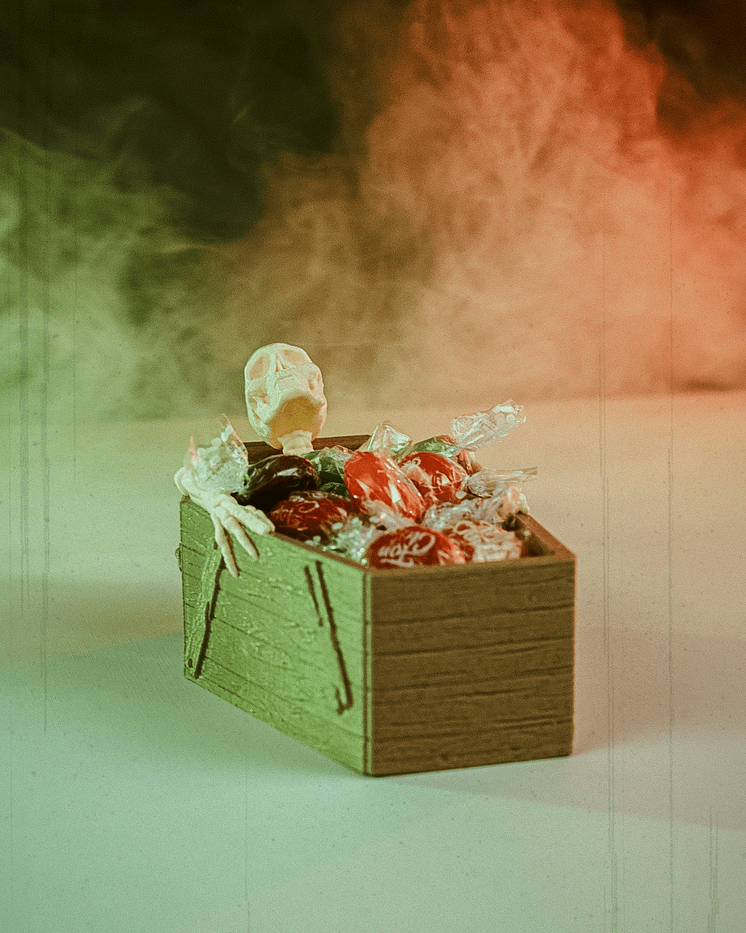 Deathtub Candy Holder — halloween candy holder, view 2, 3D printed by Craft & Press