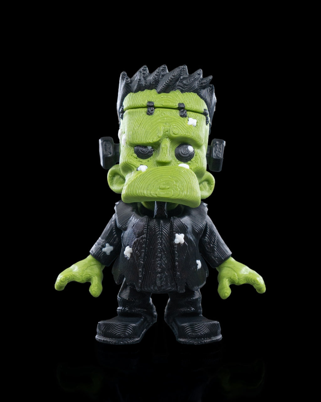 Fright Frankie — halloween toy, view 2, 3D printed by Craft & Press