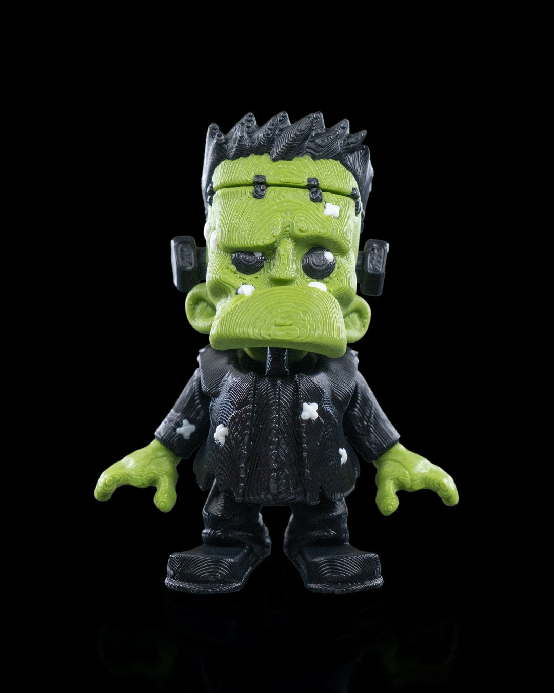 Fright Frankie — halloween toy, view 2, 3D printed by Craft & Press