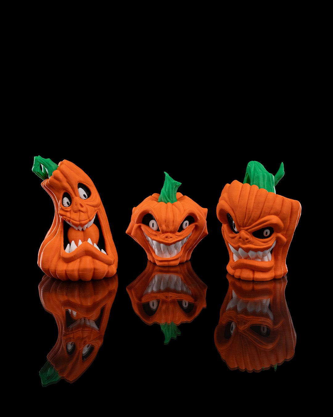 Fun-pkin Statues — halloween decor, view 2, 3D printed by Craft & Press