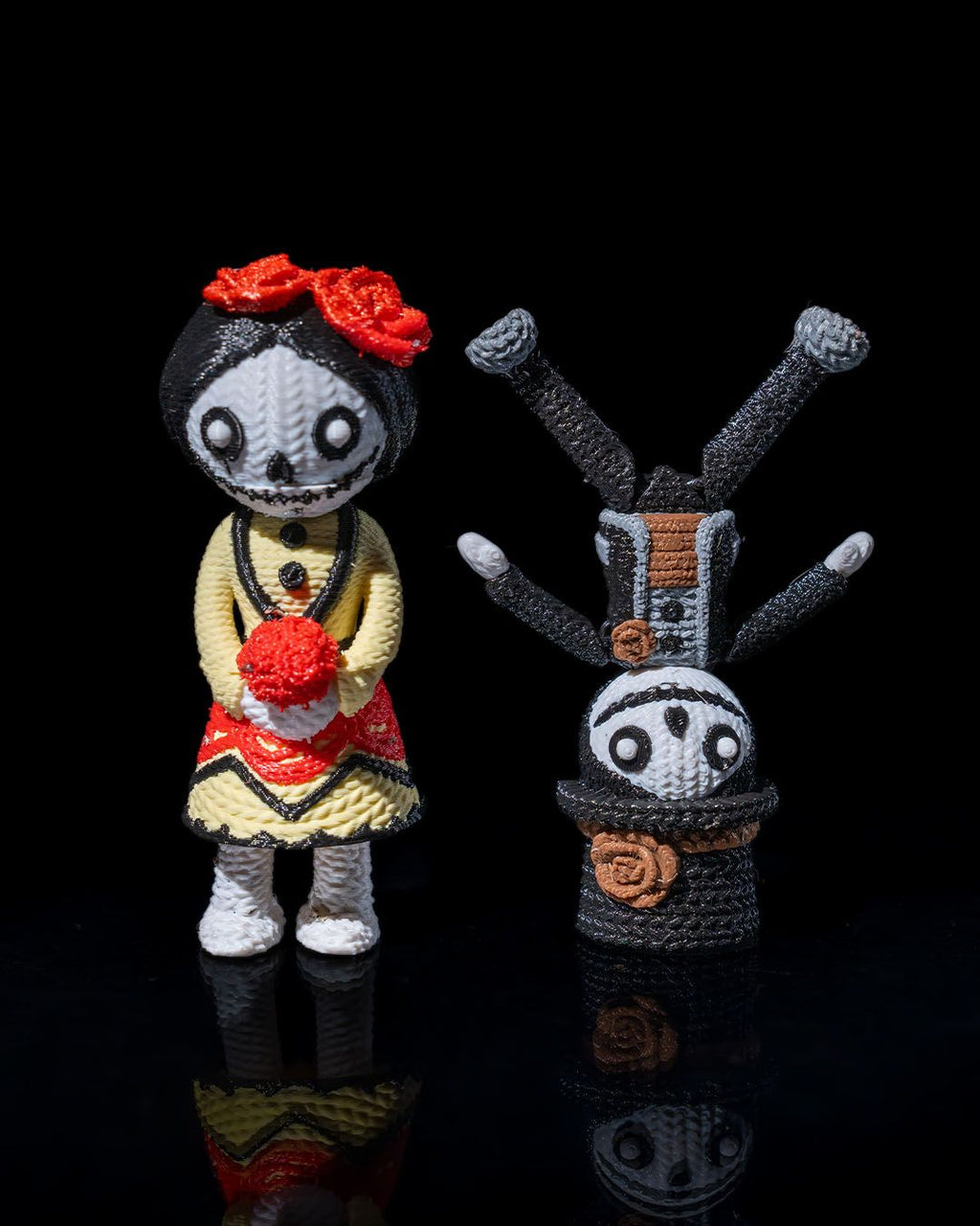 Knitted Love — halloween decor, view 2, 3D printed by Craft & Press