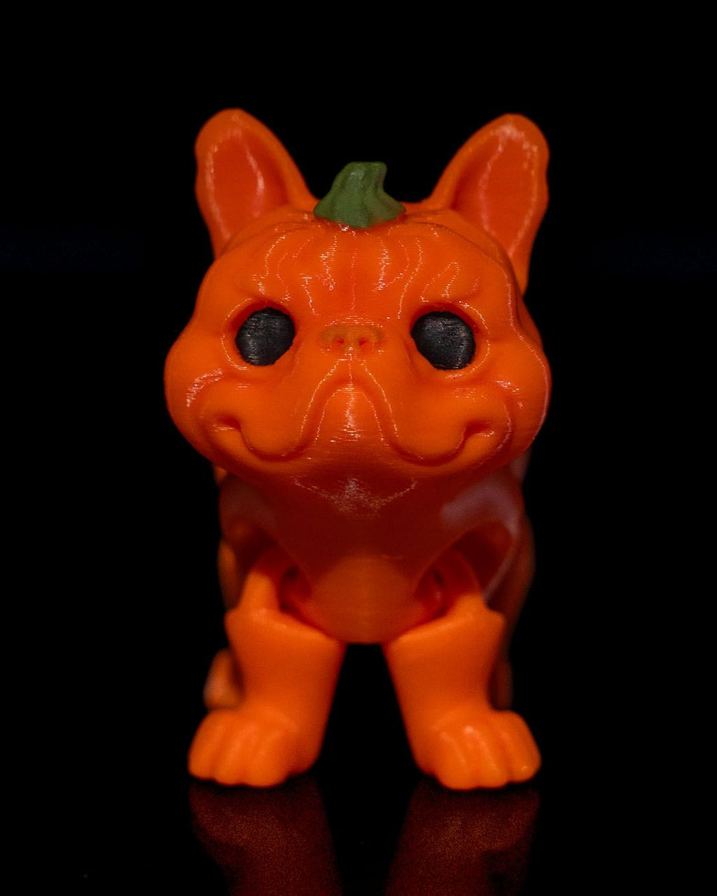 Pumpkin Dog — halloween toy, view 2, 3D printed by Craft & Press