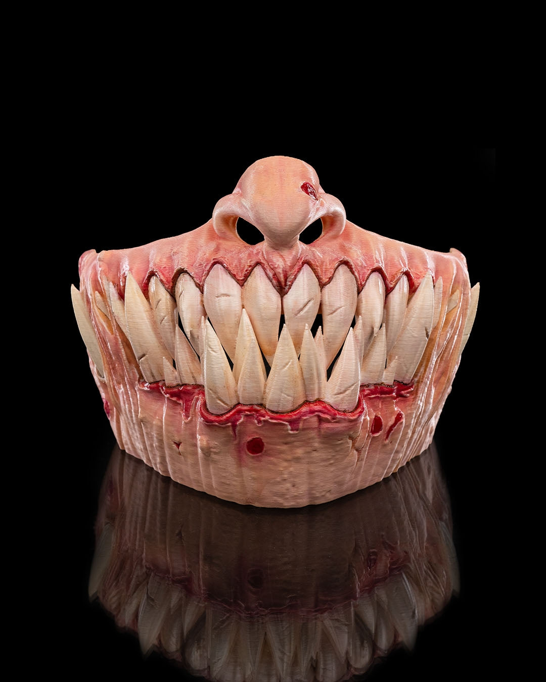 Savage Smile Halloween Mask — halloween mask, view 2, 3D printed by Craft & Press