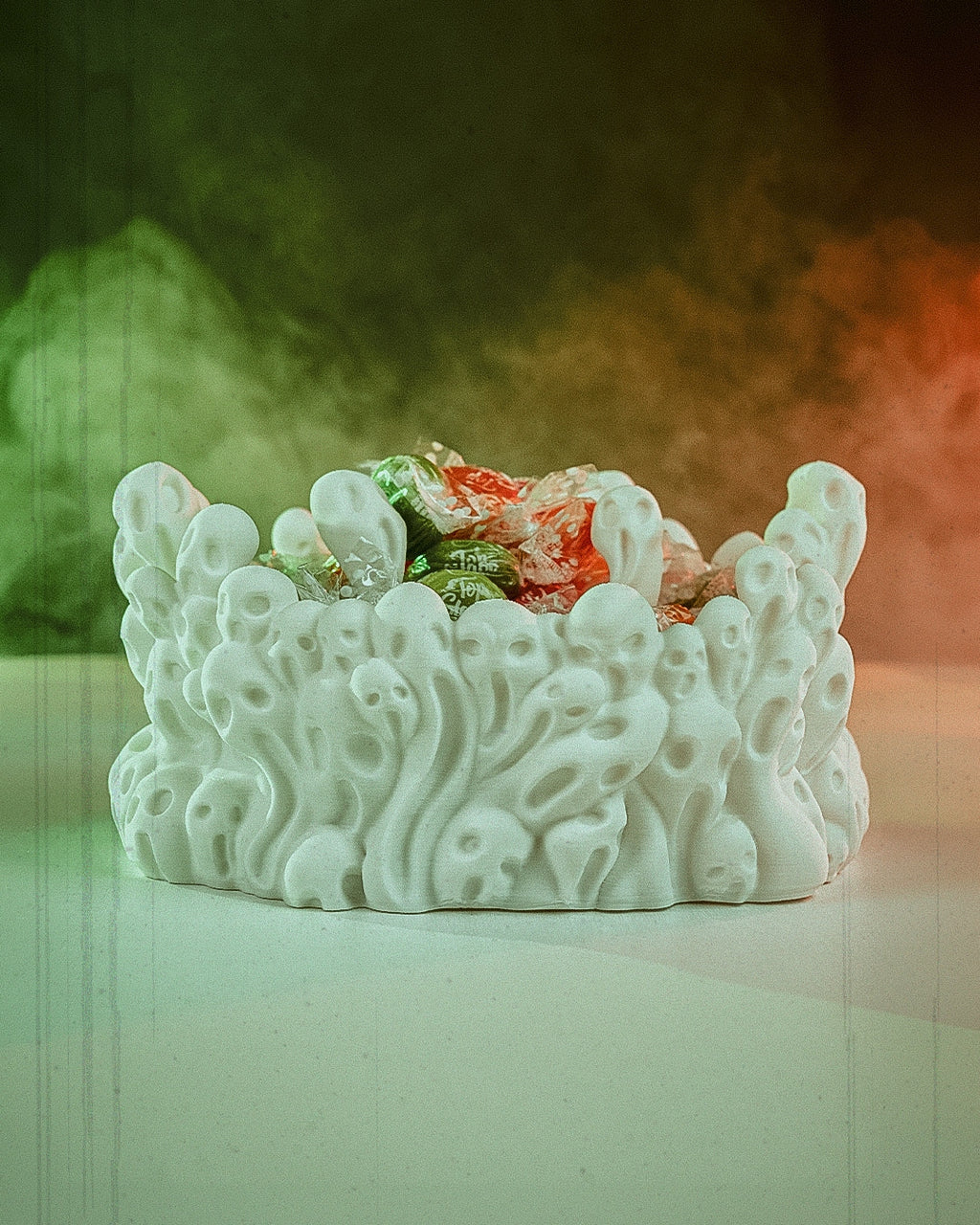Spectral Candy Holder — halloween candy holder, view 2, 3D printed by Craft & Press