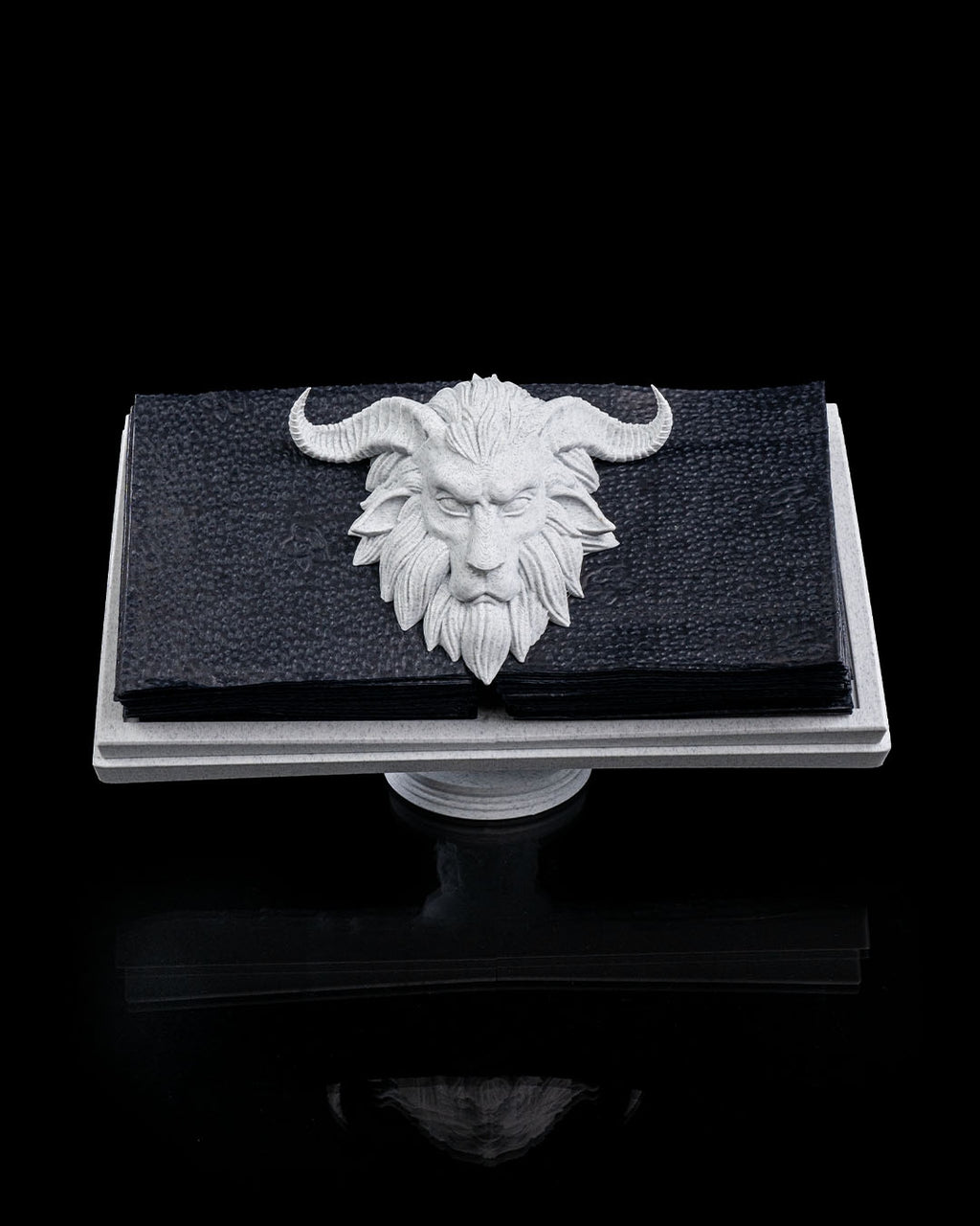 The Guardian Napkin Holder — halloween organizer, view 2, 3D printed by Craft & Press