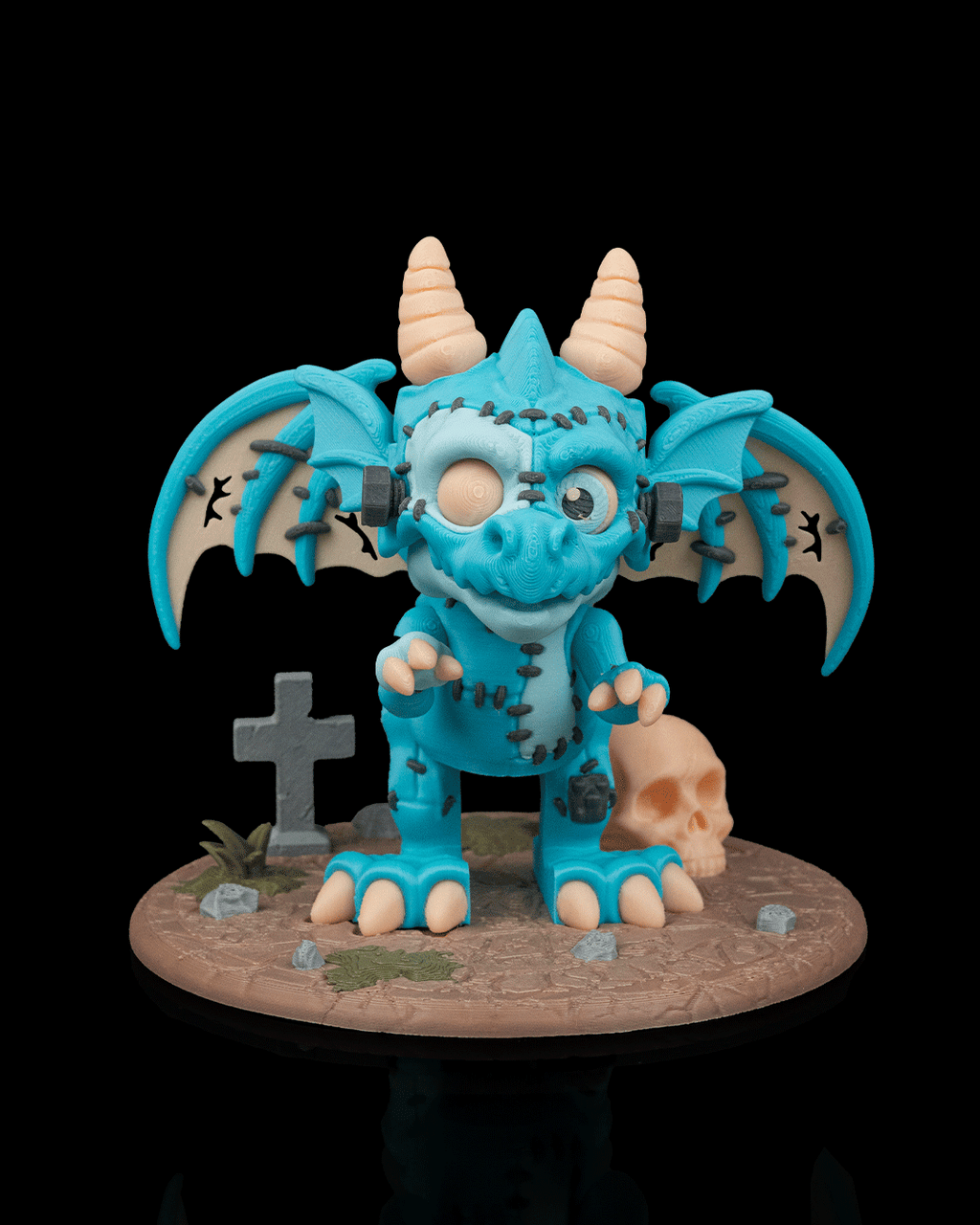 The Reassembled — halloween toy, view 2, 3D printed by Craft & Press