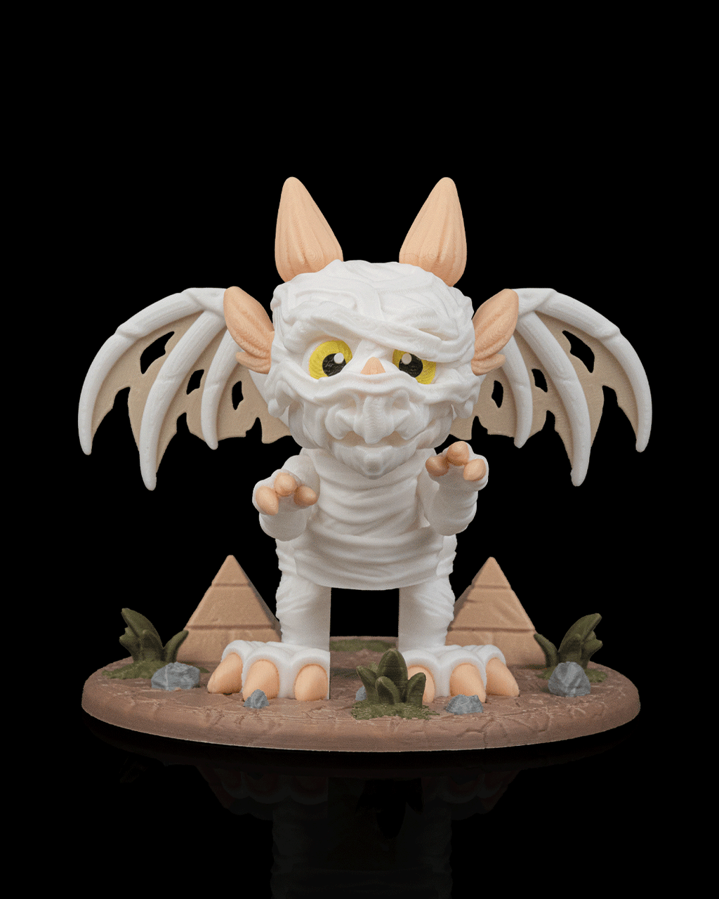 The Wrapped — halloween toy, view 2, 3D printed by Craft & Press